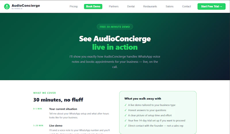 AudioConcierge.ai screenshot 6