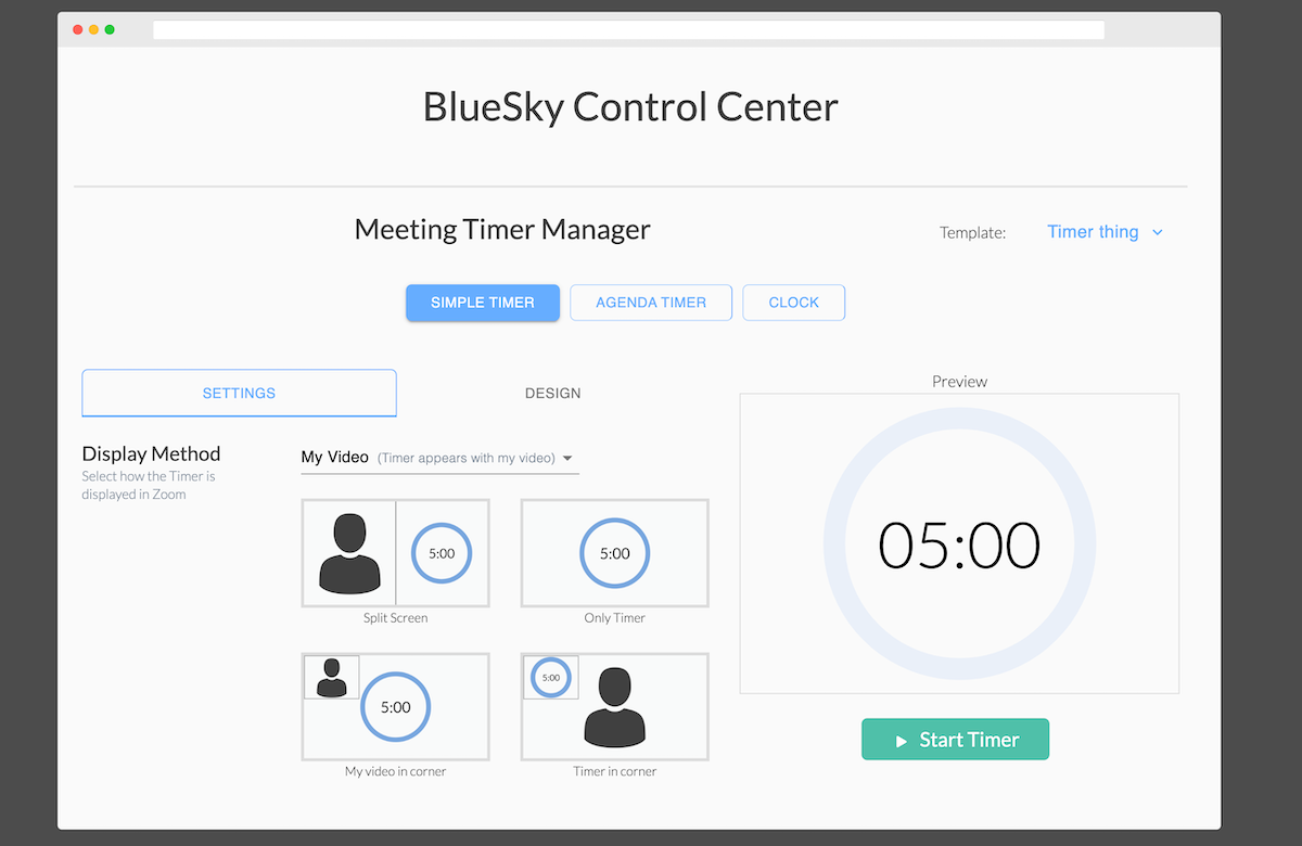 Приложения Bluesky Zoom Timer media 4