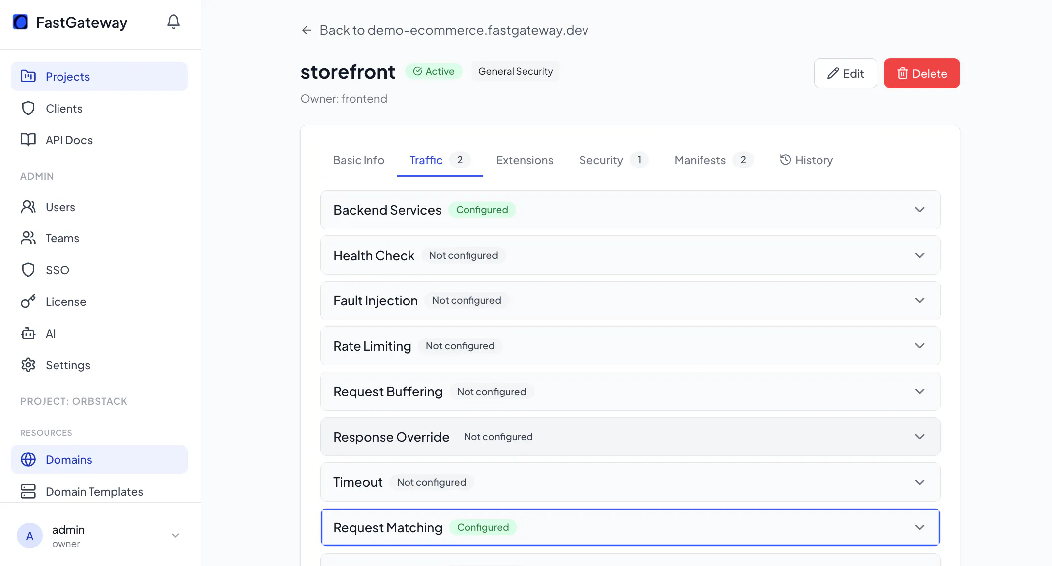 FastGateway.dev 제품 배너