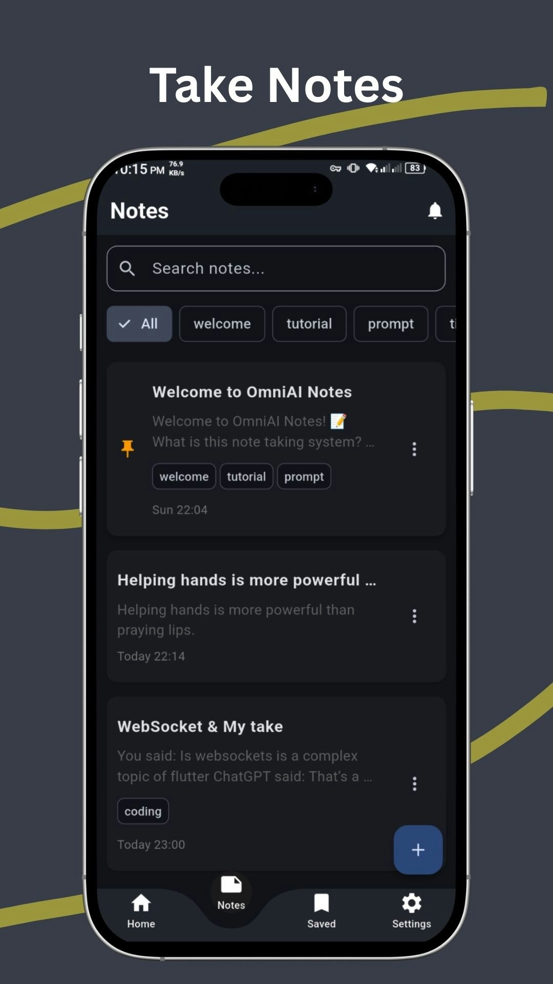 OmniAI - Your AI hub - Screenshot 5 showing product features and functionality