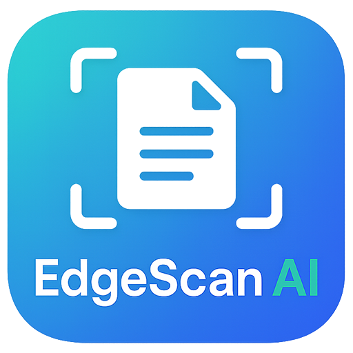 EdgeScan AI – Smart Document Scanner - Product Hunt launch logo and brand identity