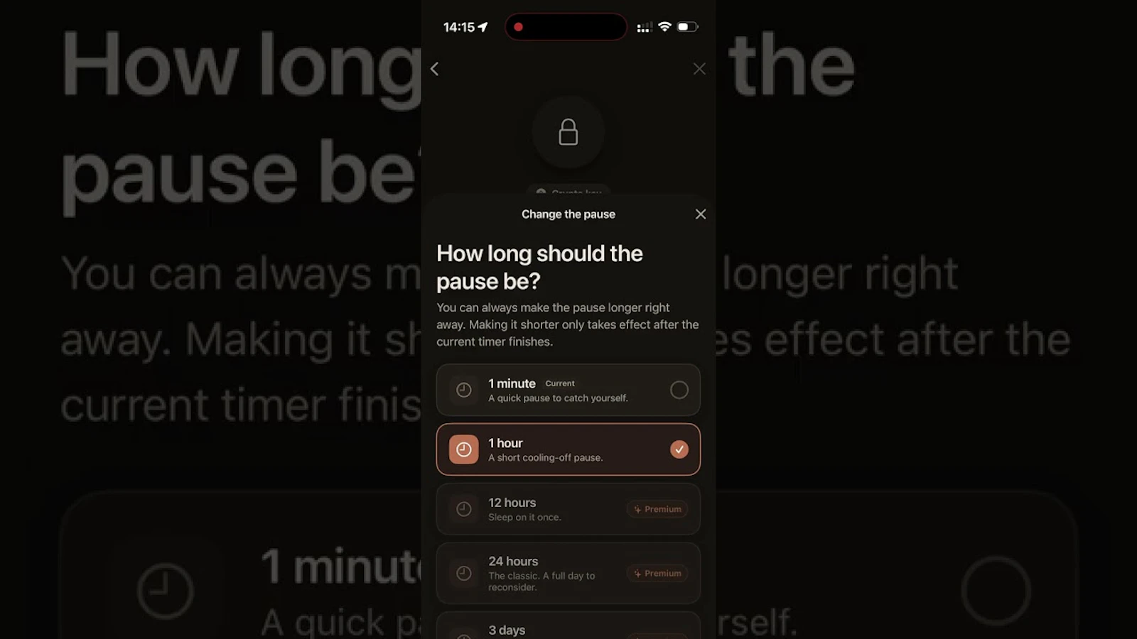 TimeLocked screenshot 1 (video preview)