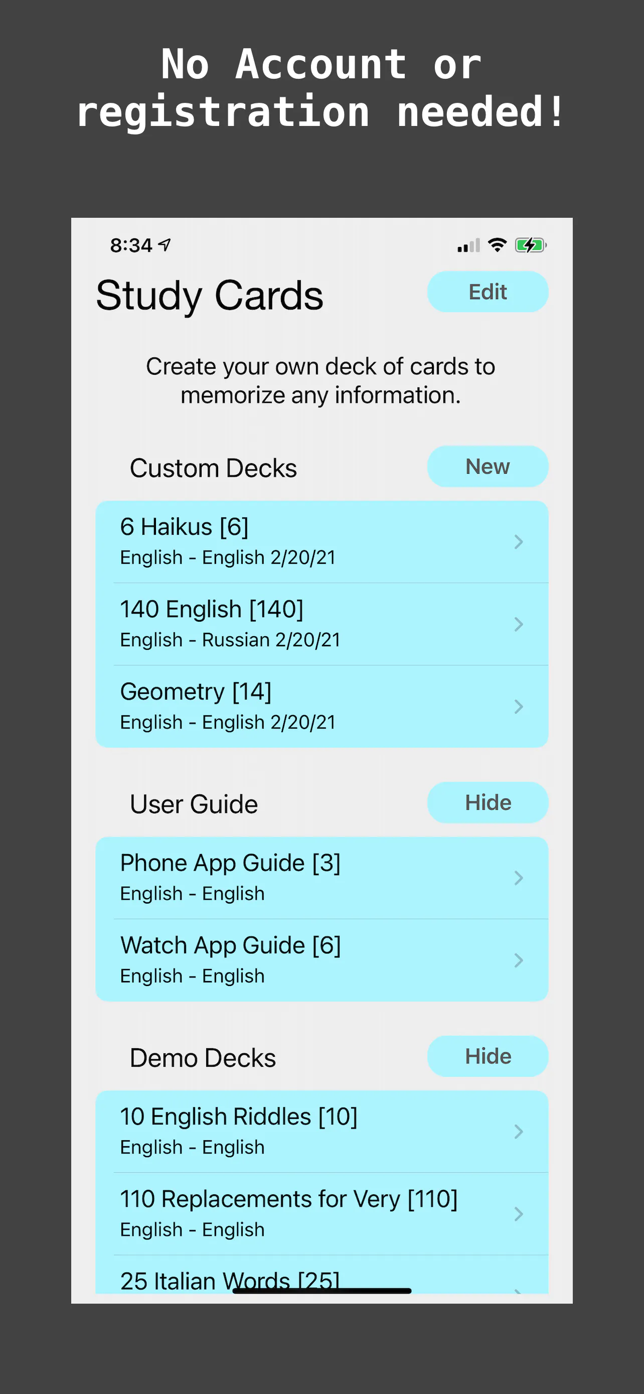 StudyCards App: Talking Flashcards gallery image