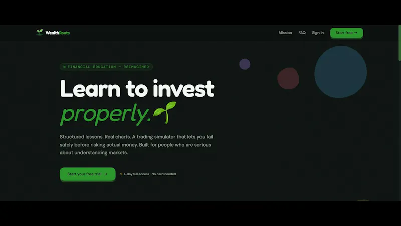 Wealth Roots screenshot 1 (video preview)