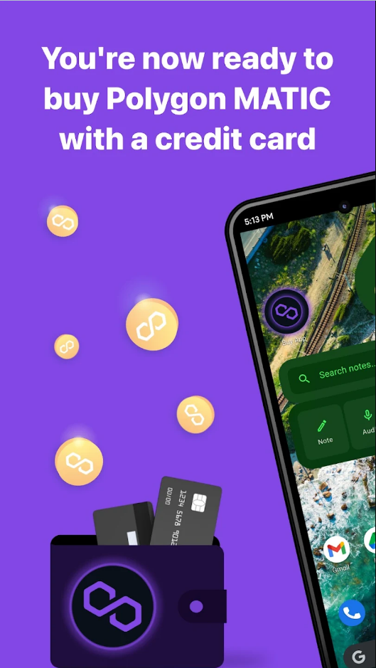Kaufen Sie Polygon Matic mit Karte media 6