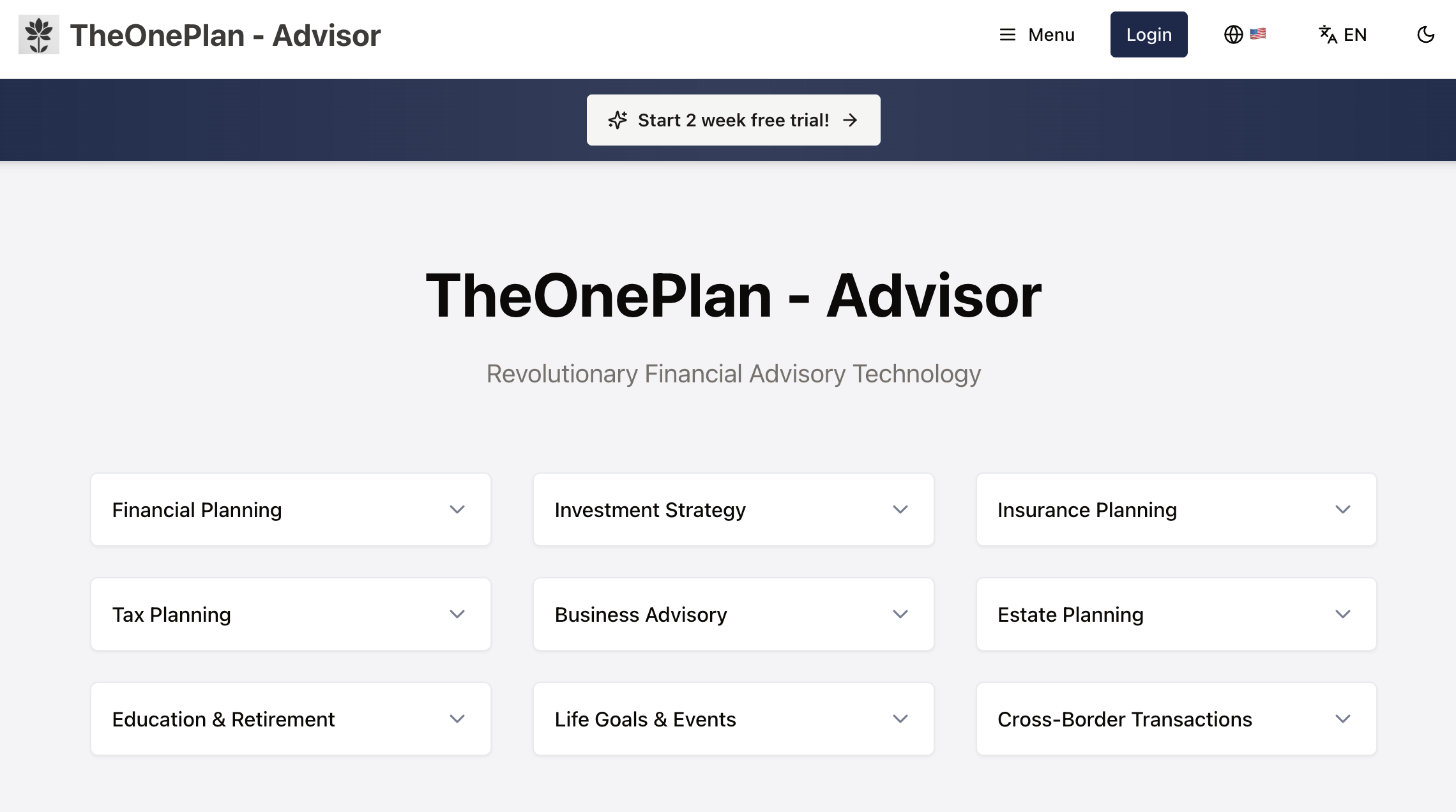 TheOnePlan Advisor gallery image