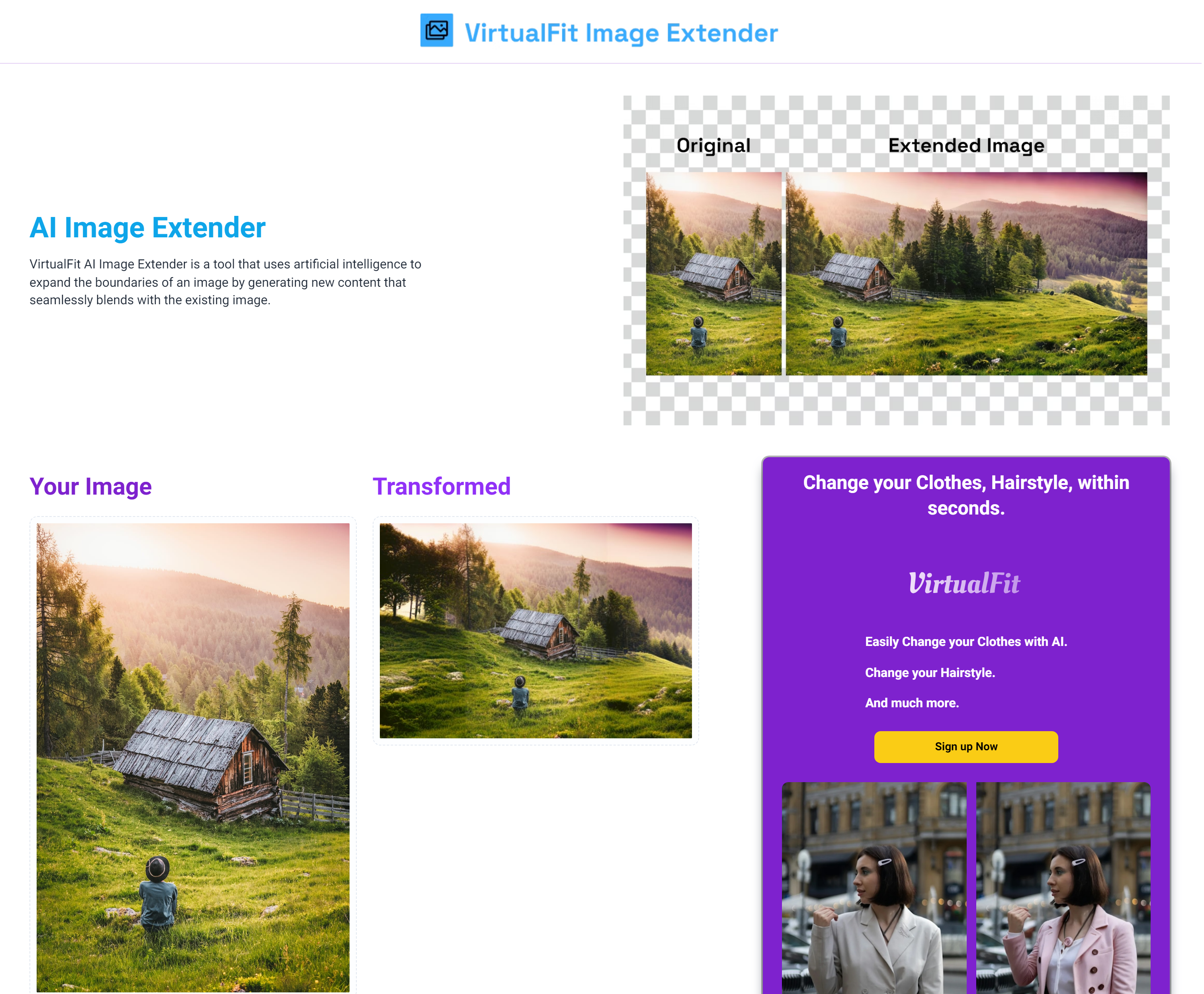 startuptile Free AI Image Extender-Extend your Images with AI Like Photoshop for free