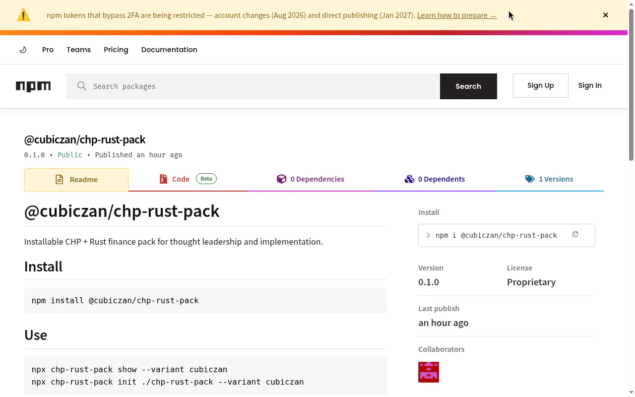 CHP Rust Pack gallery image
