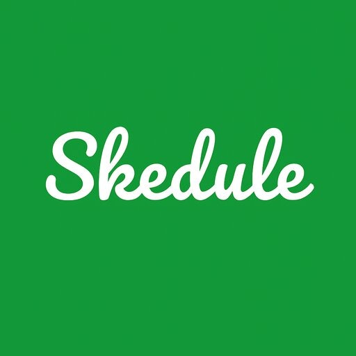 SkeduleApp Official Launch logo