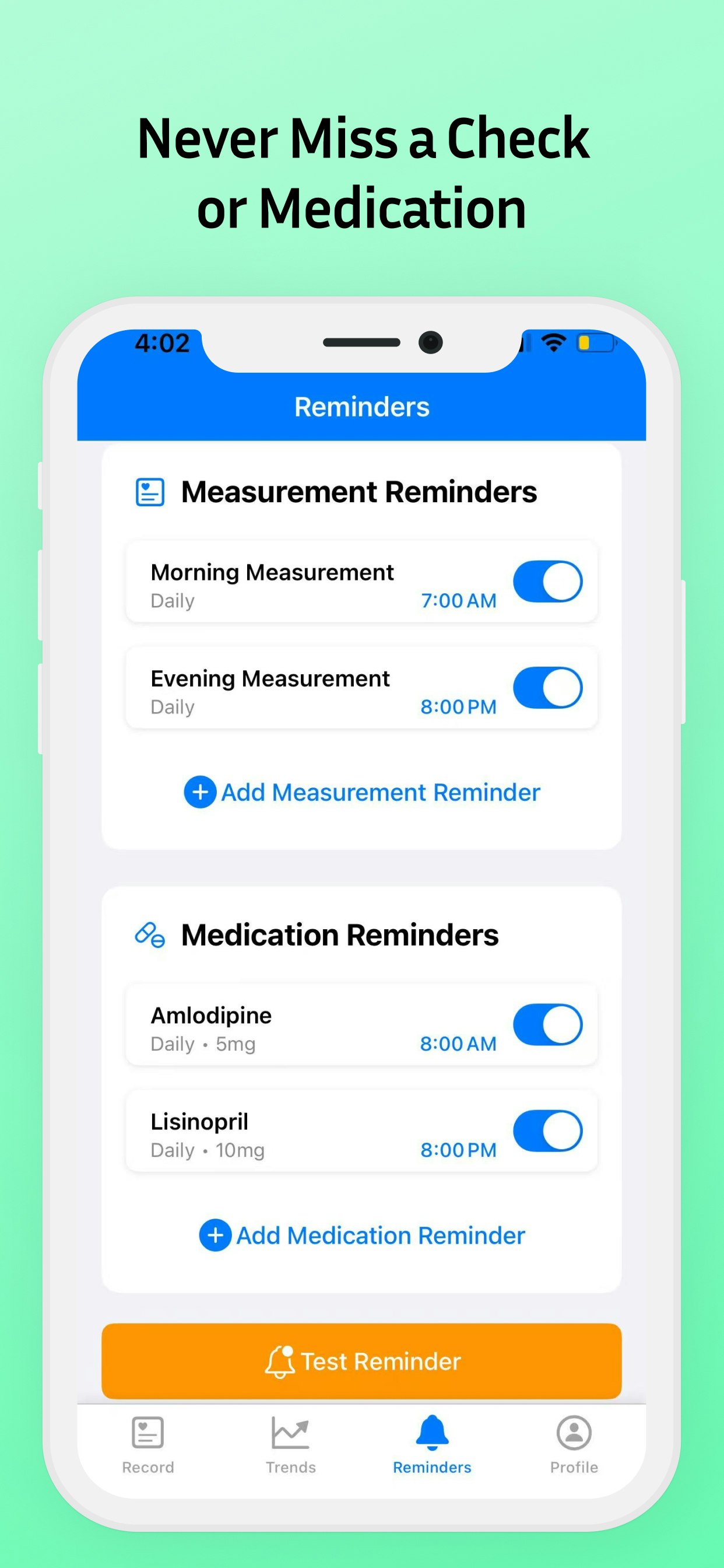 Média Pulsebp - Enregistrez votre BP & Pulse quotidiennement 3