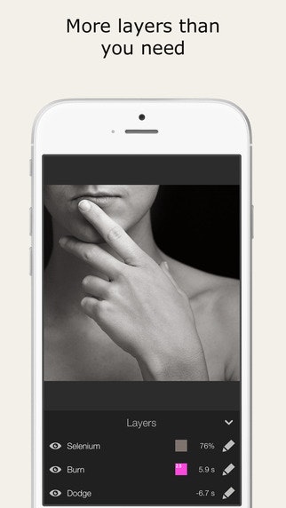 Analogue camera app gallery image