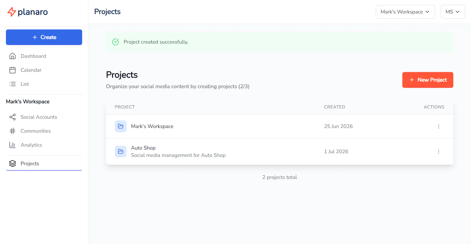 Planaro screenshot 3