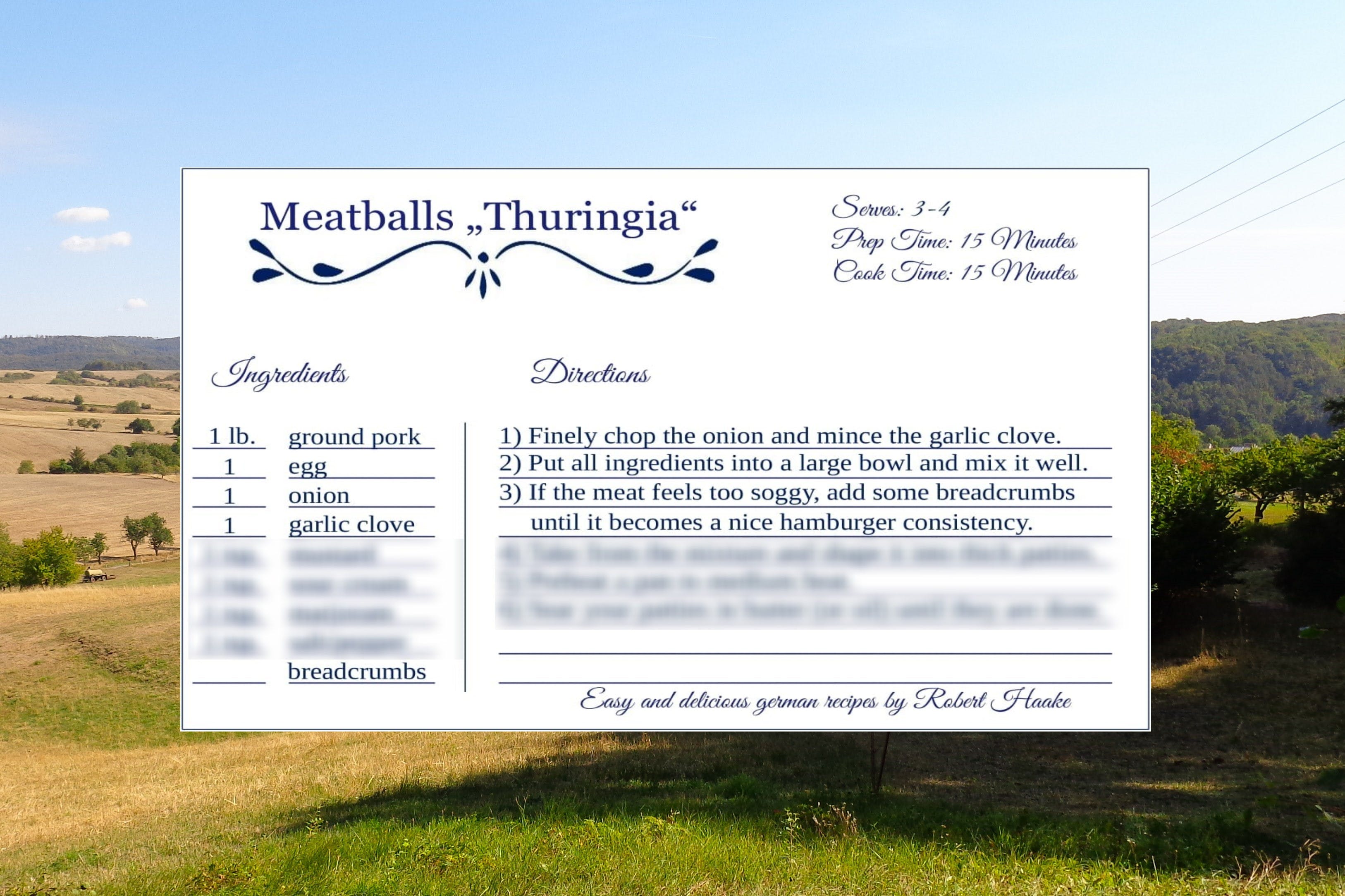 Meatball "Thuringia" media 1