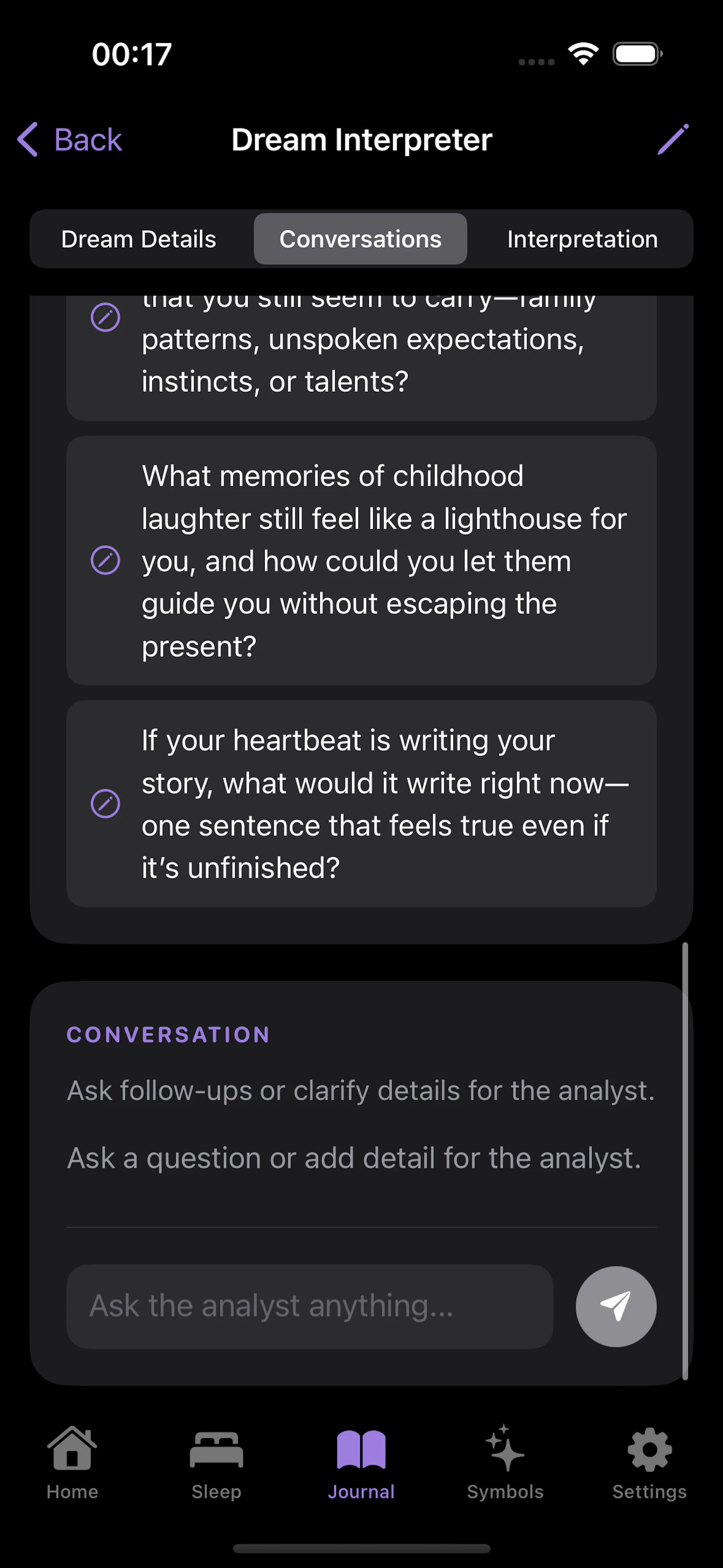 Dreamfold AI: Dream Journal screenshot 4