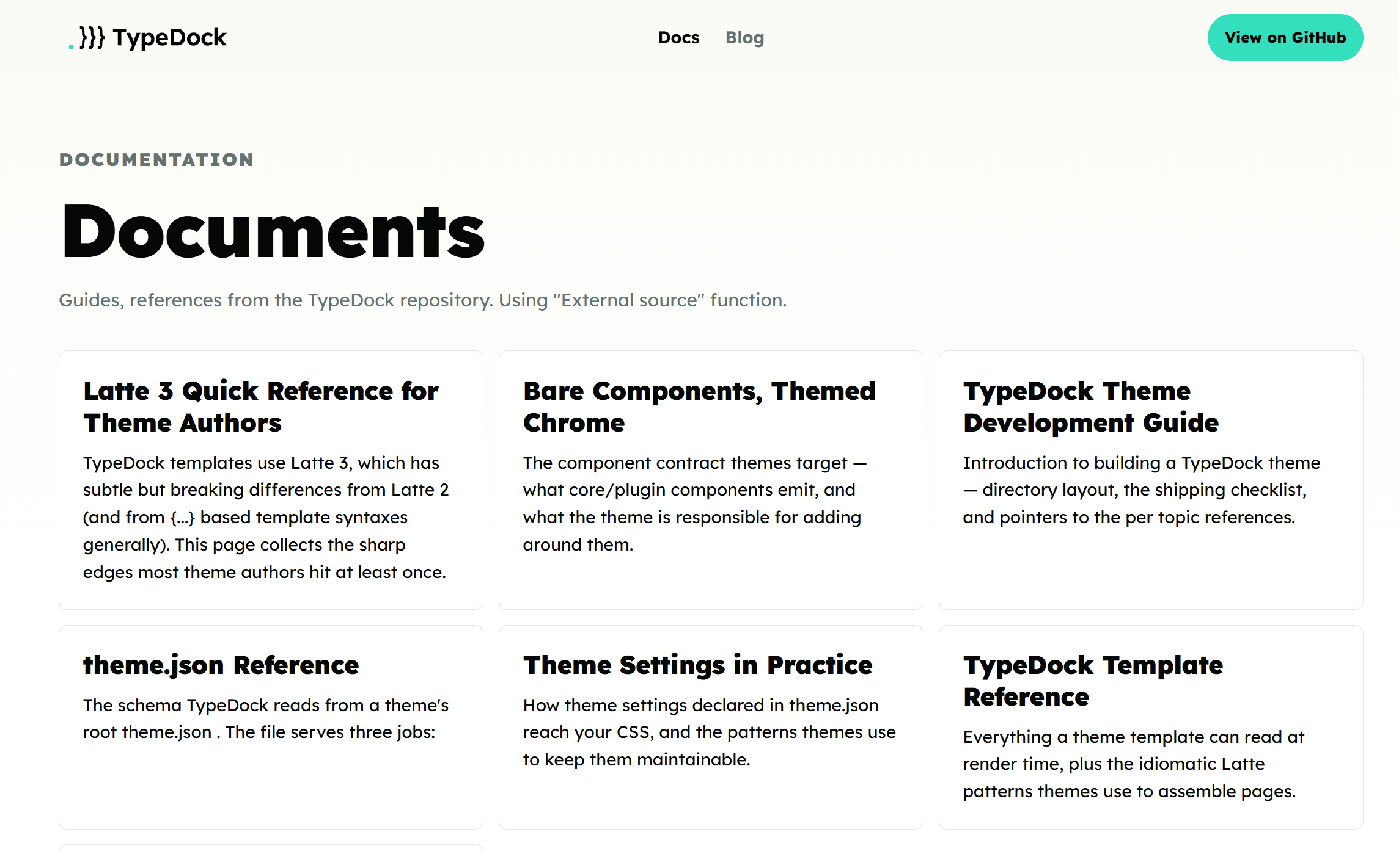 TypeDock gallery image