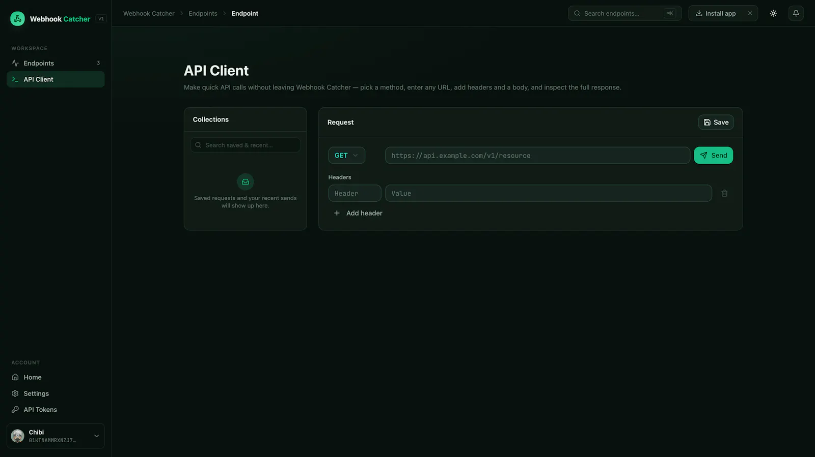 Webhook Catcher screenshot 4