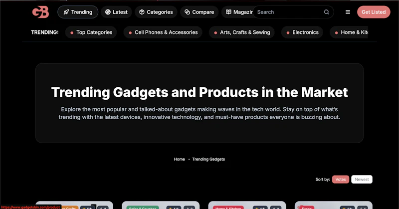 Gadgetbin screenshot 3
