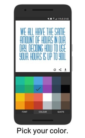 Fontivation - Motivational Widget gallery image