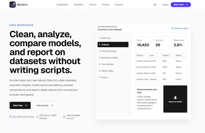 Acutize screenshot 2