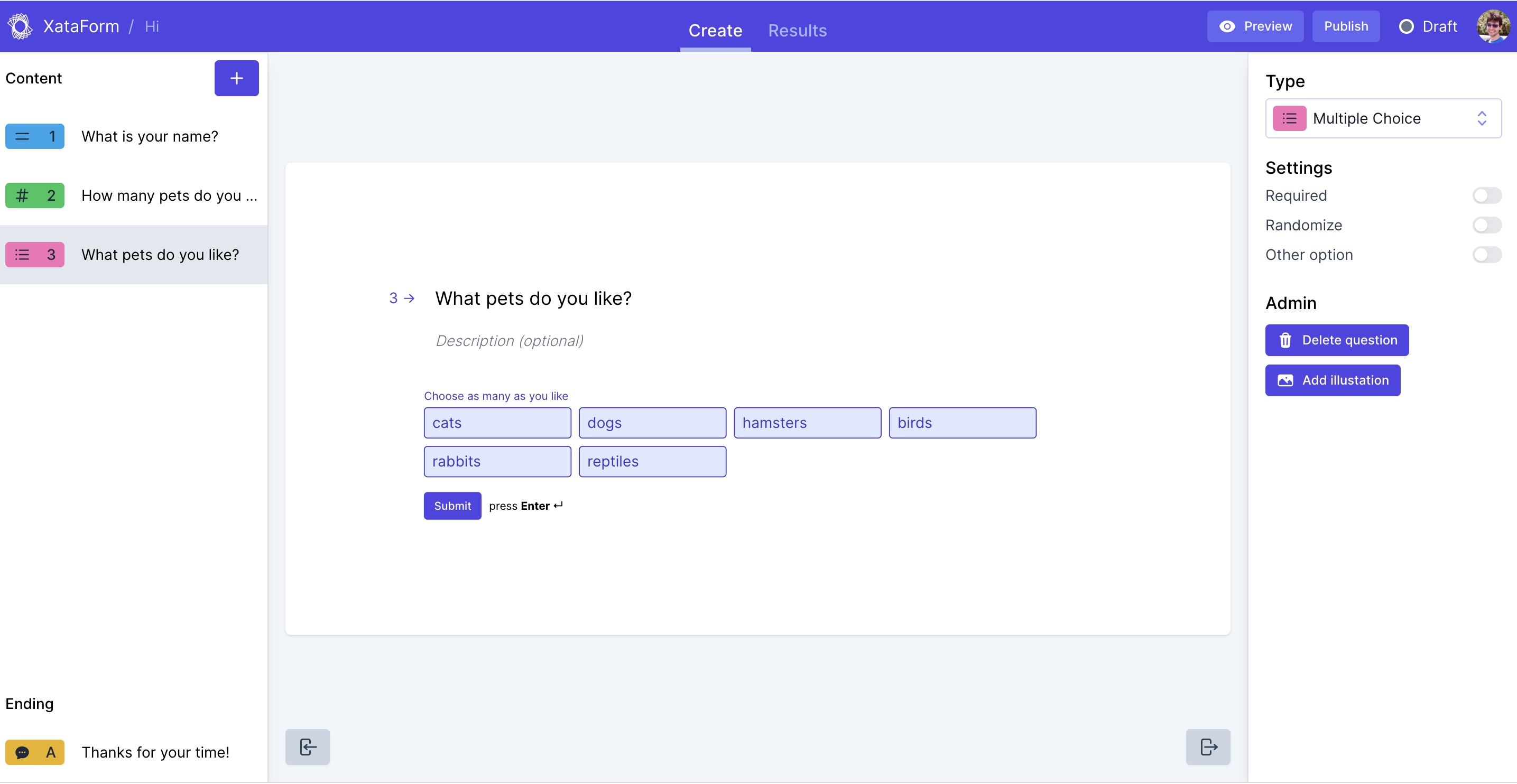 Xataform media 4