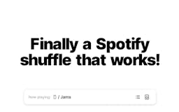 TrueShuffle for Spotify media 1