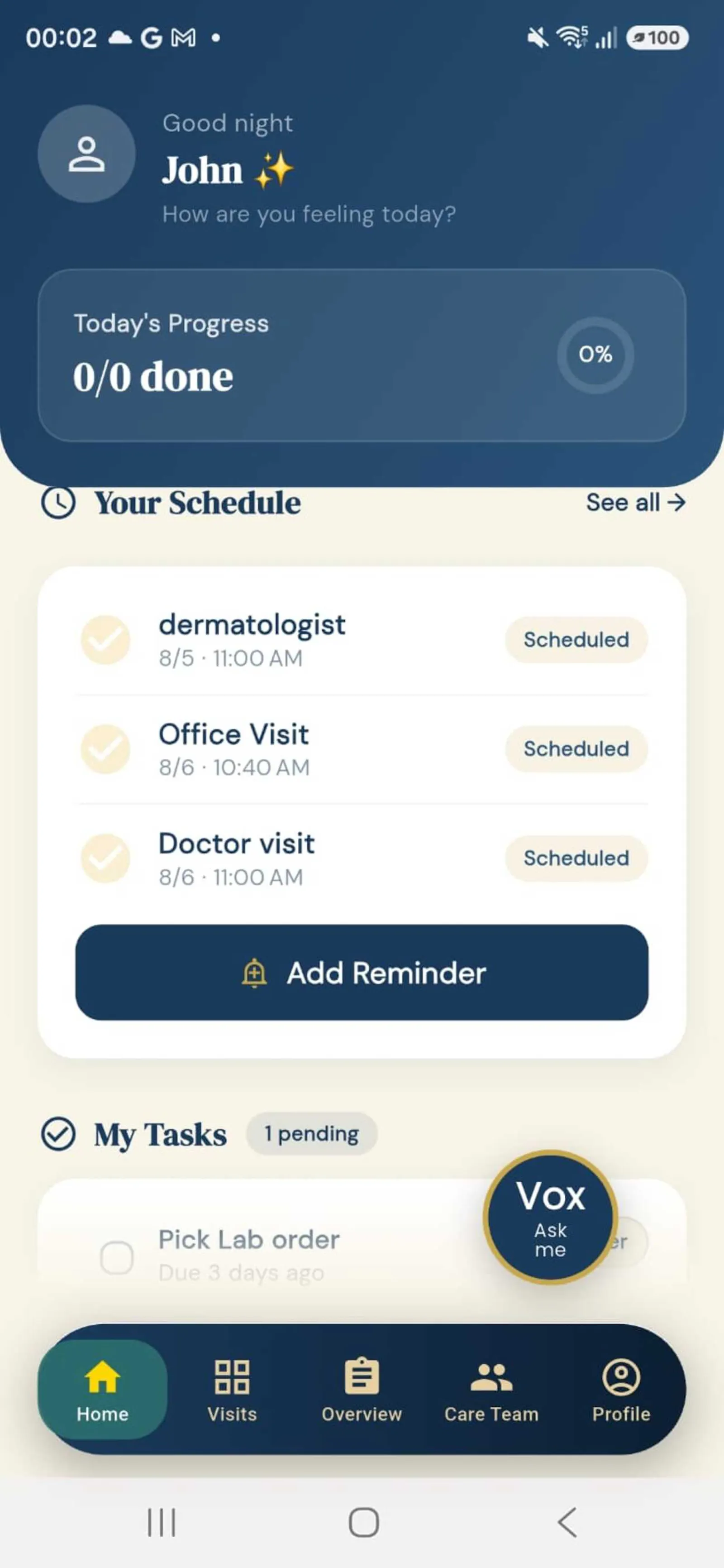 RemiMinderAI screenshot 2
