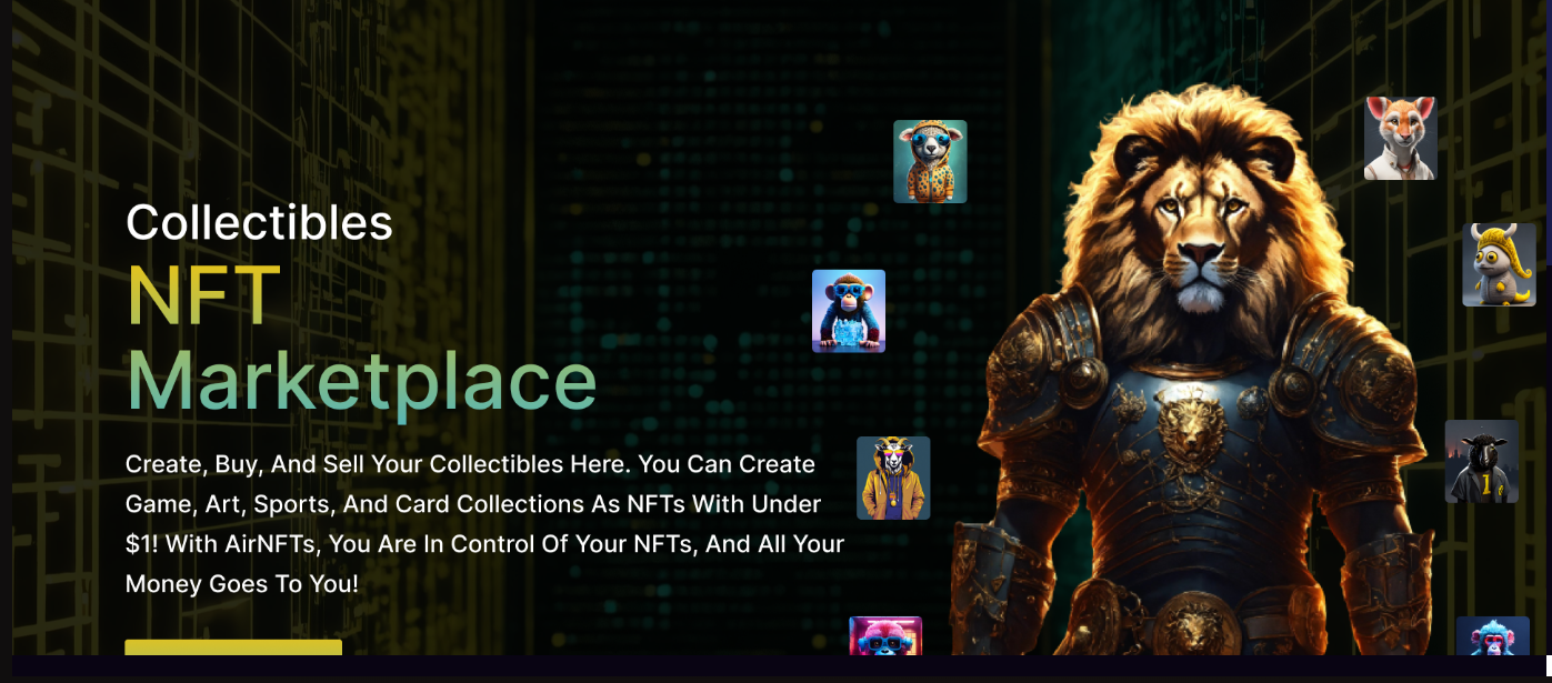 Opensea clone script  gallery image