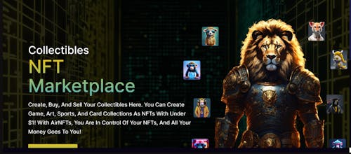 Opensea clone script gallery image