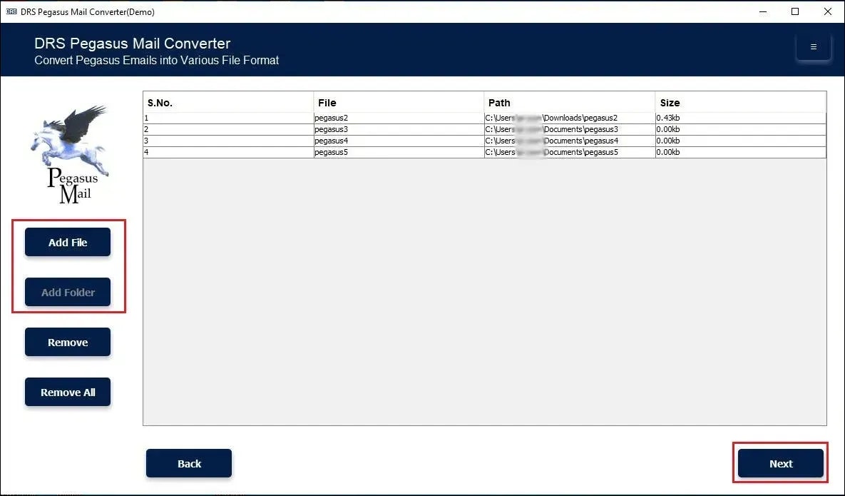 DRS Softech Pegasus Mail Converter 미디어 2