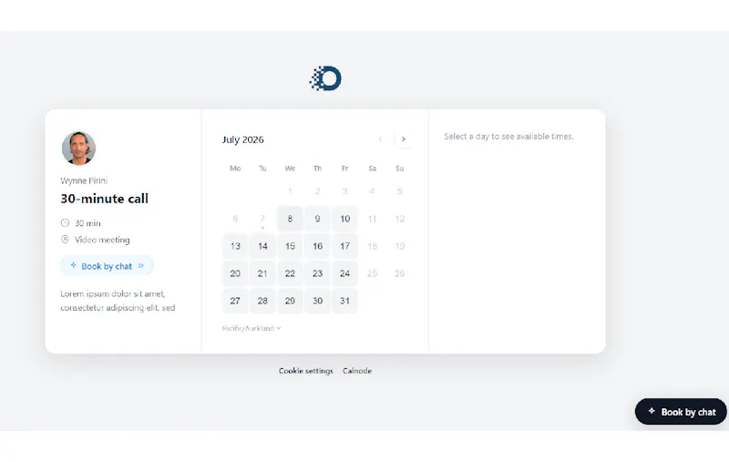Calnode screenshot 3