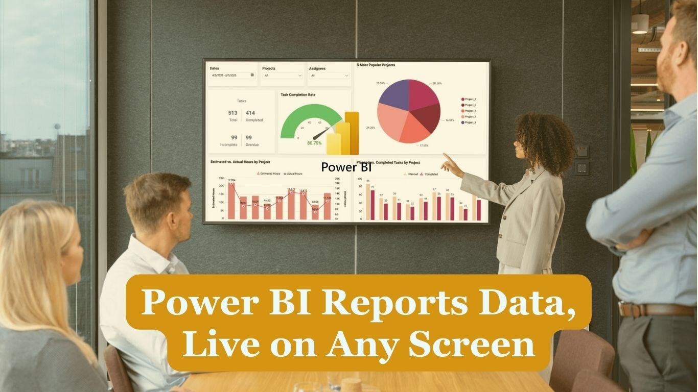 Display Power BI Dashboard on TV - Screenshot 2 preview
