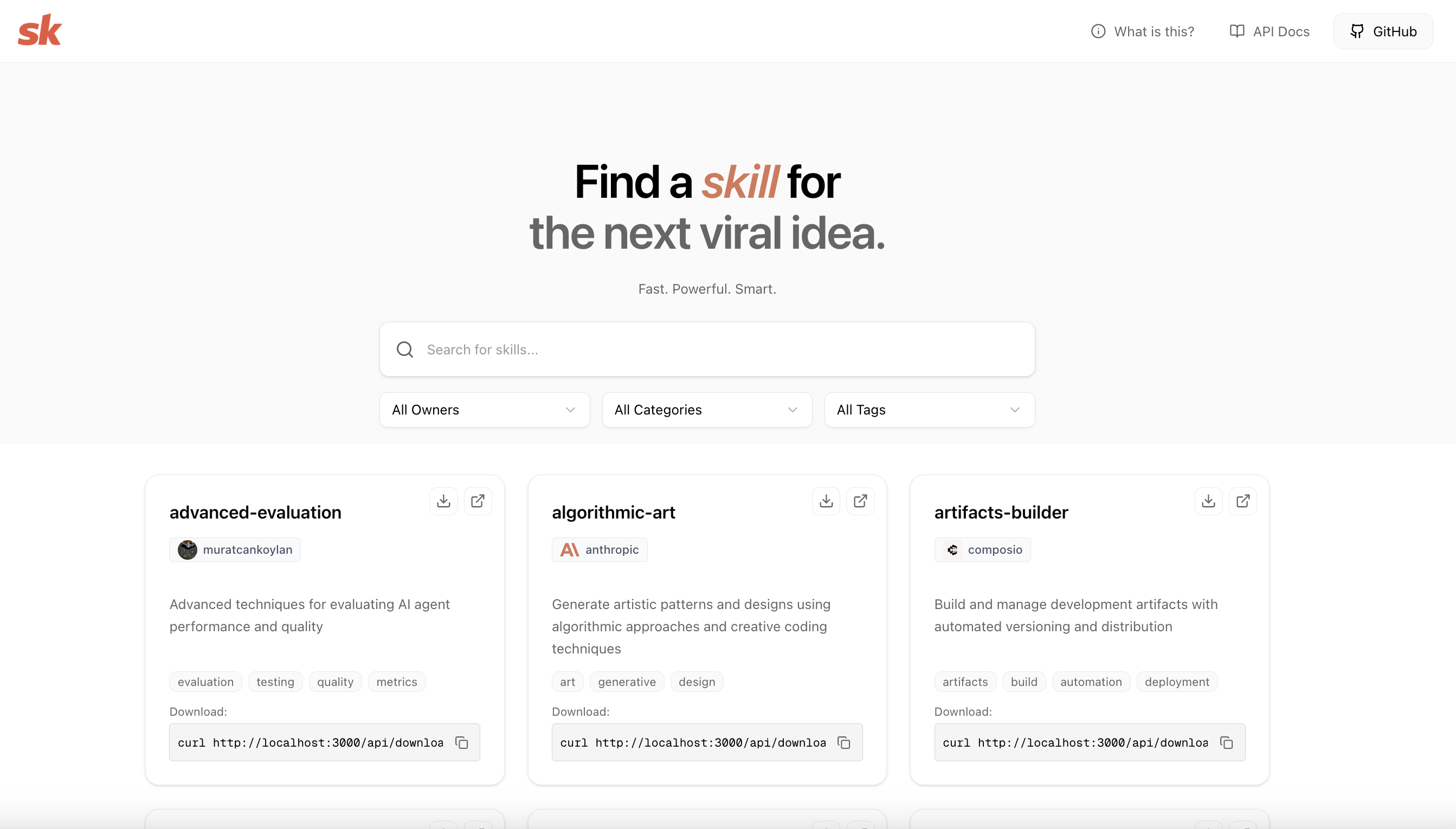 openskills.space gallery image