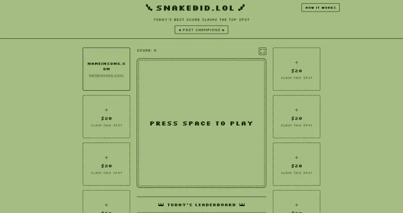 snakebid.lol screenshot 1