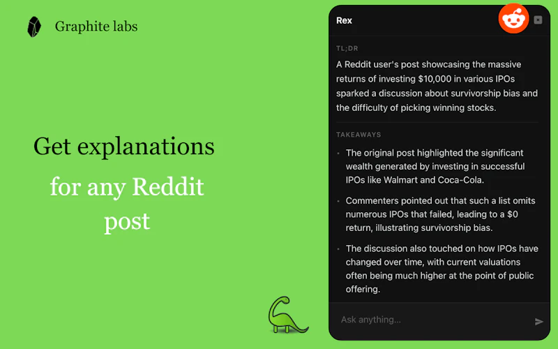 Rex - Reddit Explainer screenshot 2