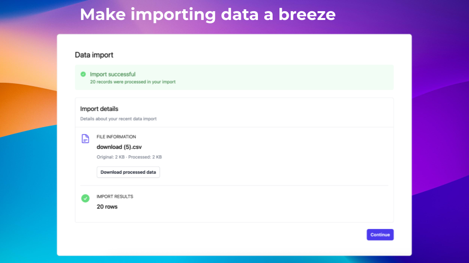 HelloCSV - A free FlatFile alternative - A modern, frontend only, open source, CSV importer media 6