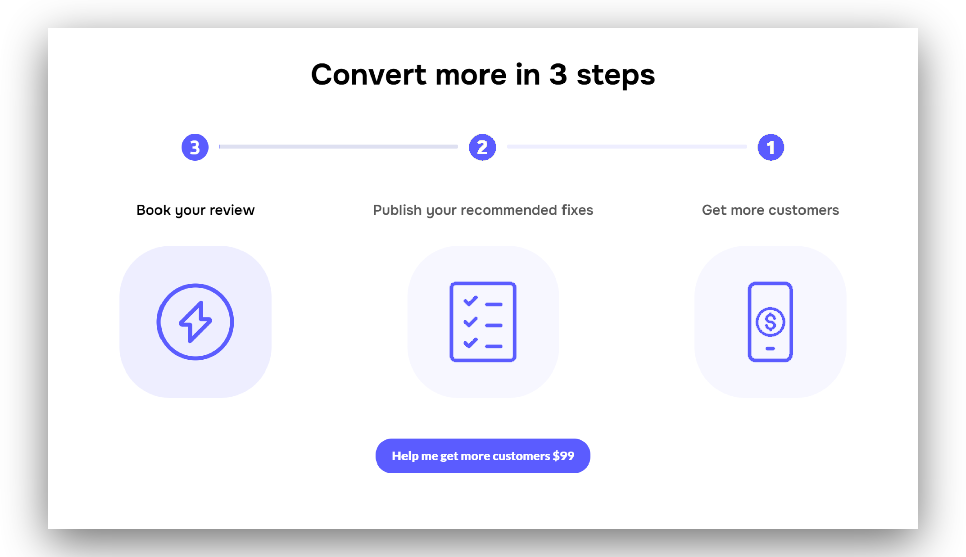 Lassen Sie sich jetzt geröstet - Holen Sie sich einen Landing Page -Braten.Besseres Feedback.Weitere Konvertierungen. Medien 6