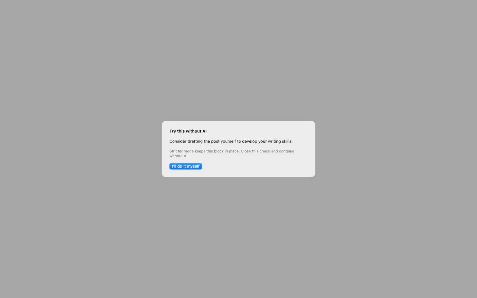 use less AI screenshot 4