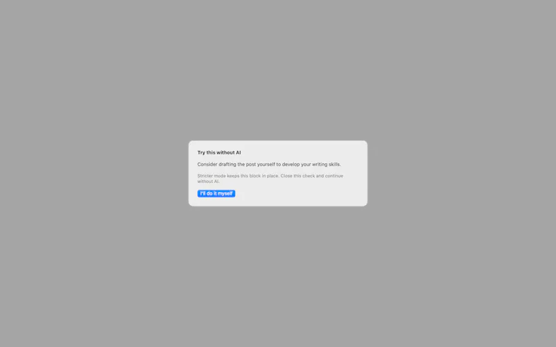 use less AI screenshot 4