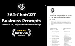 280 ChatGPT business prompts to $10k/mo media 1