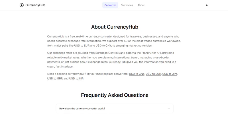 CurrencyHub screenshot 3