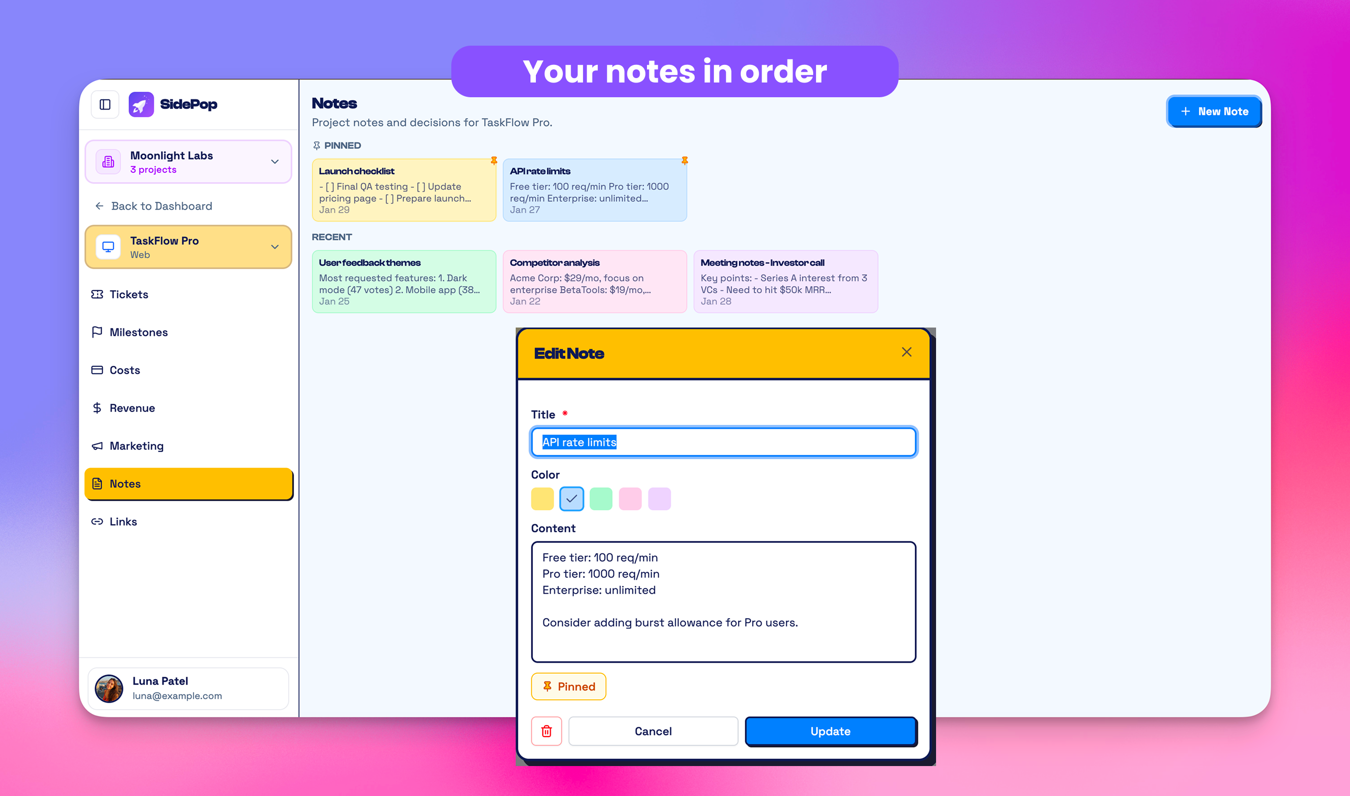 SidePop gallery image