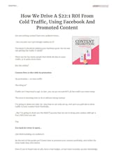 Definitive Guide To Paid Content Promotion: Facebook Edition gallery image