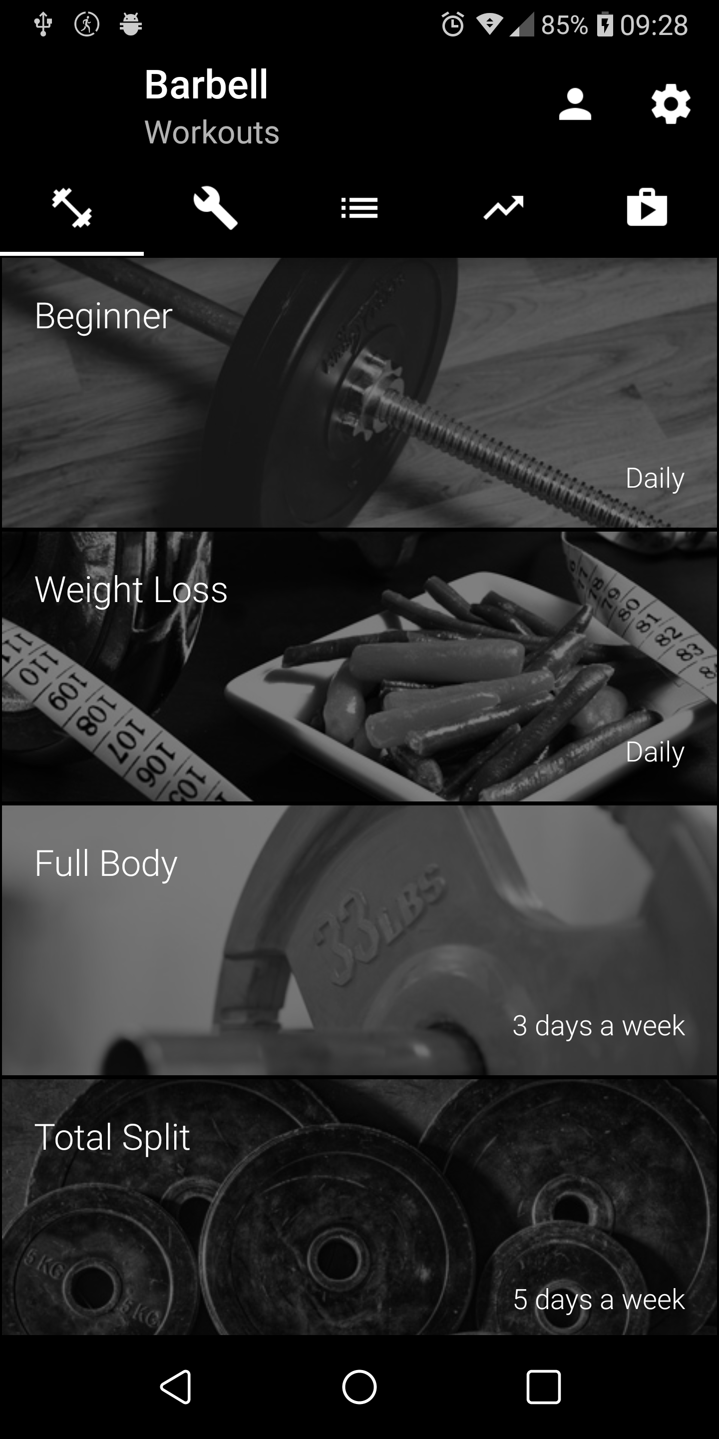 Barbell Home Workout gallery image