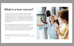 The Lean Canvas media 2