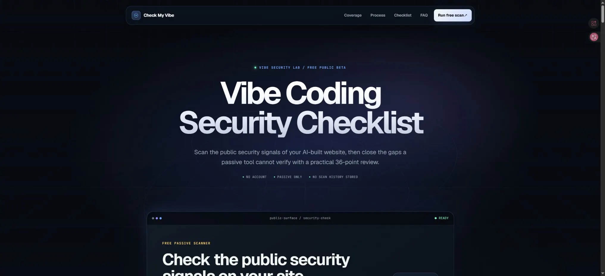 Check My Vibe 截图