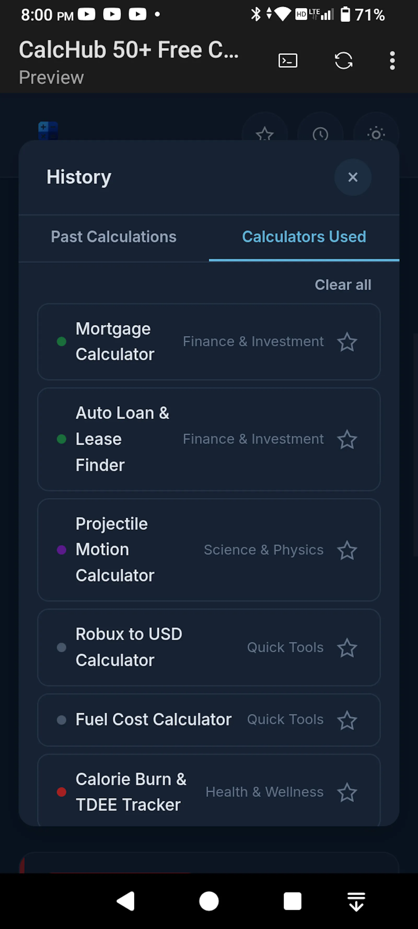 CalcHub  screenshot 21
