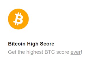 Bitcoin High Score Get The Highest Btc Score Ever Product Hunt -!    