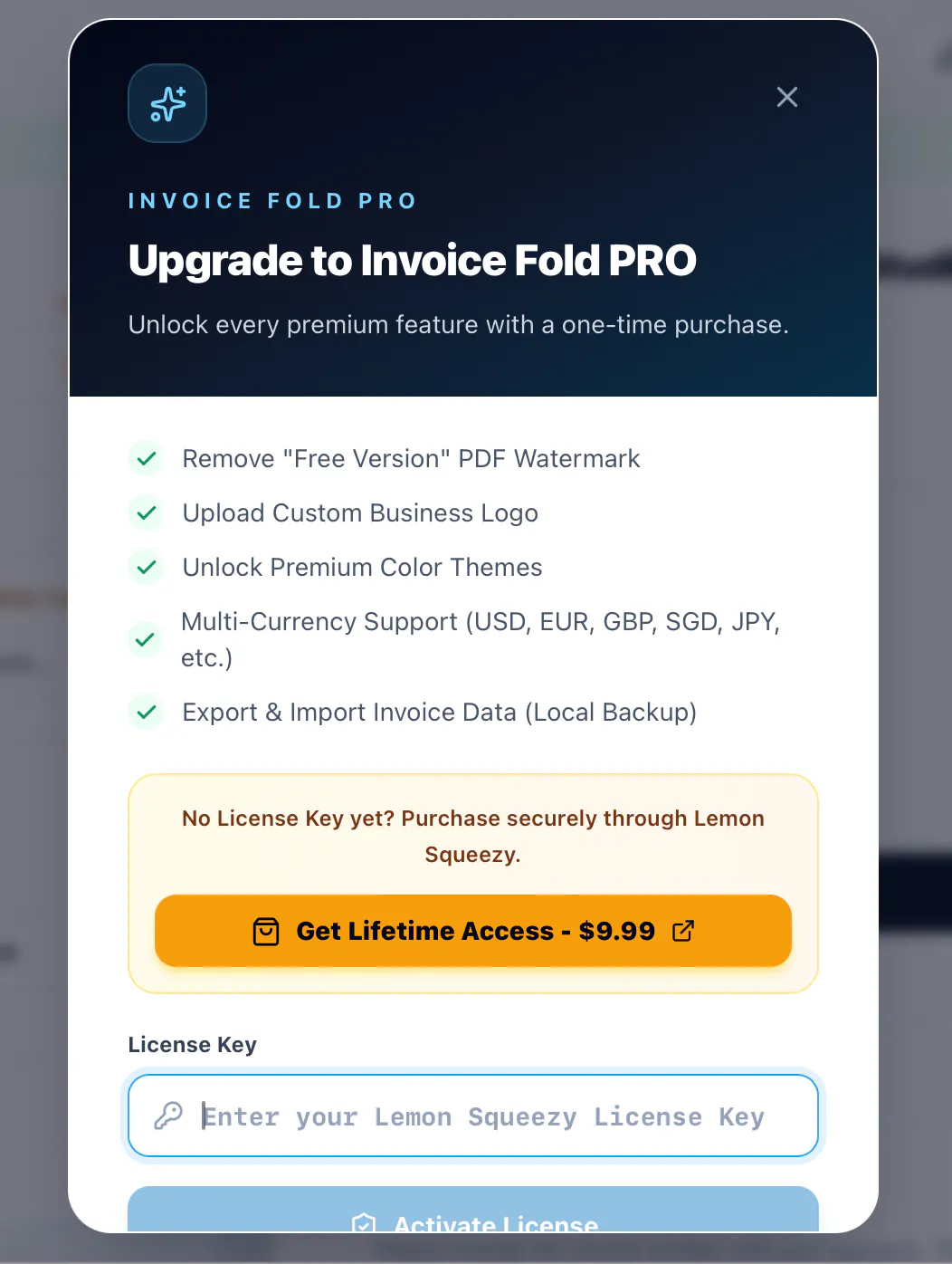Invoice Fold gallery image