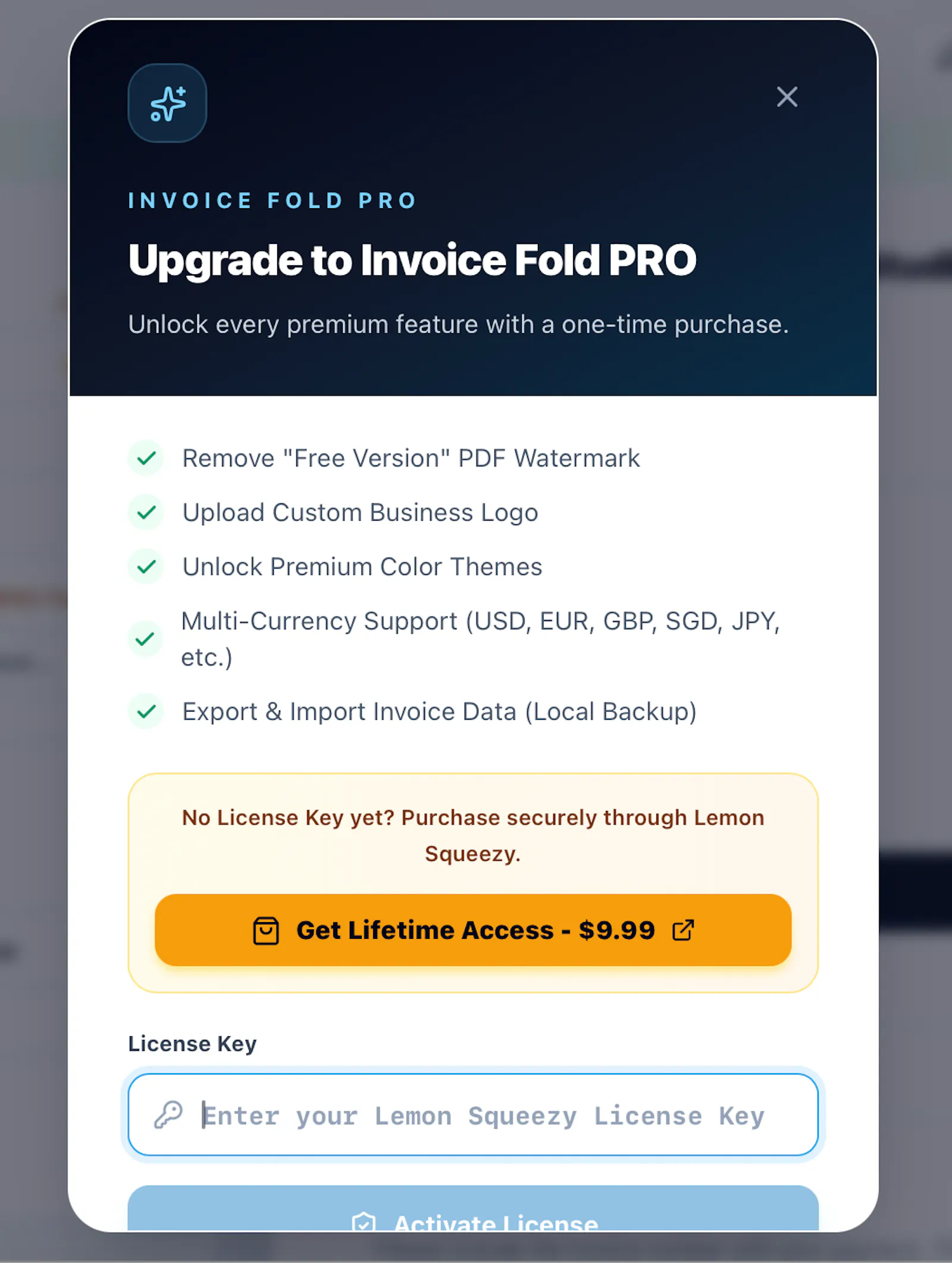 Invoice Fold screenshot 4