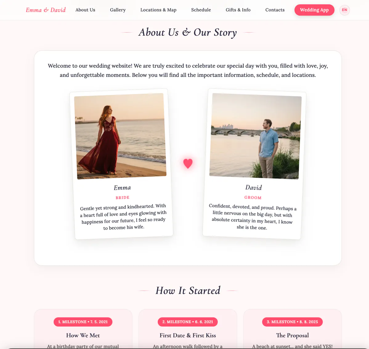 weddApp! gallery image